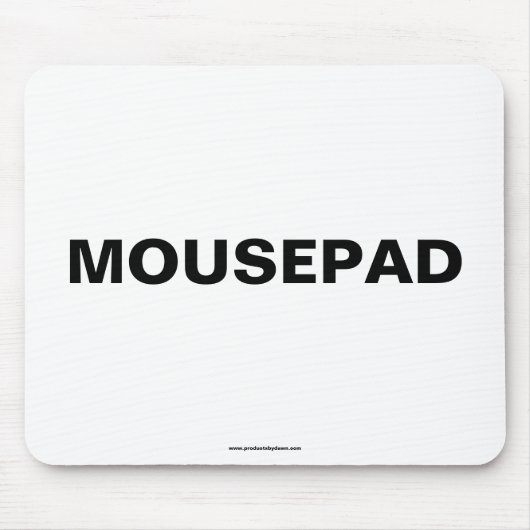 Tapis De Souris MOUSEPAD Mousepad (Devant)