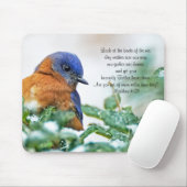 Tapis De Souris Mousepad Mousepad Matthieu 6:26 (Avec souris)