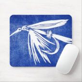 Tapis De Souris "Mousepad mousseux - Bleu" classique truite mousep (Avec souris)