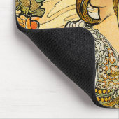 Tapis De Souris Mousepad : Mucha - Langue des Fleurs (Coin)