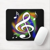 Tapis De Souris Mousepad musical coloré (Avec souris)