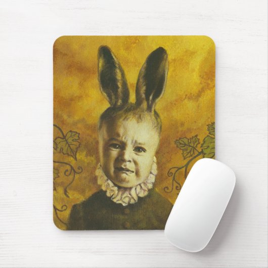 Tapis De Souris Mousepad, mutant lapin (Avec souris)