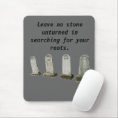 Tapis De Souris Mousepad - ne laissez aucune pierre unturned dans… (Avec souris)