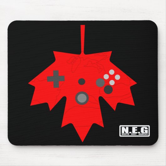 Tapis De Souris Mousepad NÉGATIF (Devant)
