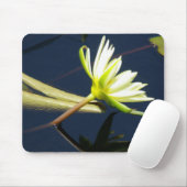 Tapis De Souris mousepad nénuphar blanc (Avec souris)