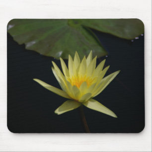 Tapis De Souris Mousepad Nénuphar jaune