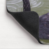 Tapis De Souris Mousepad noir (Coin)