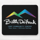 Tapis De Souris Mousepad noir (Devant)