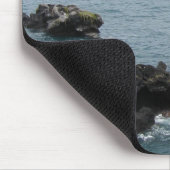 Tapis De Souris Mousepad noir de Hawaïen de roche (Coin)