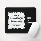 Tapis De Souris Mousepad - NOIR - QR - PURE Collection (Avec souris)