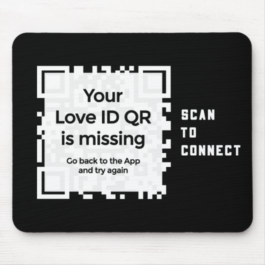 Tapis De Souris Mousepad - NOIR - QR - PURE Collection (Devant)