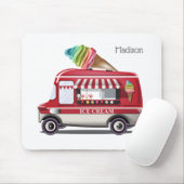 Tapis De Souris Mousepad nommé fait sur commande de camion de (Avec souris)