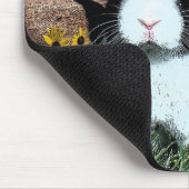 Tapis De Souris Mousepad numérique d'illustration de lapin (Coin)