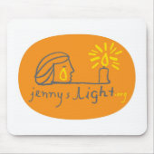 Tapis De Souris Mousepad orange (Devant)