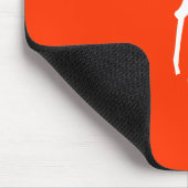 TAPIS DE SOURIS MOUSEPAD ORANGE (Coin)