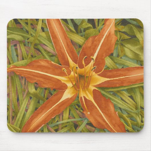 Tapis De Souris Mousepad orange de nova (Devant)