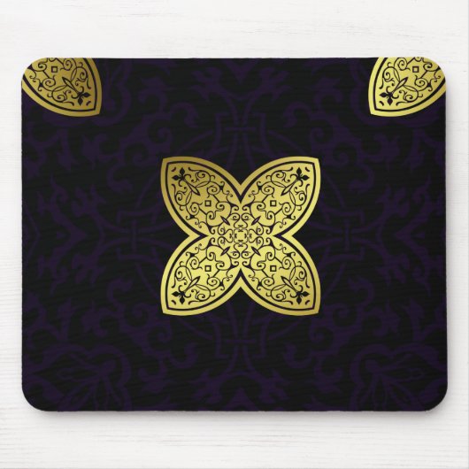 Tapis De Souris Mousepad oriental avec la conception ornementale (Devant)