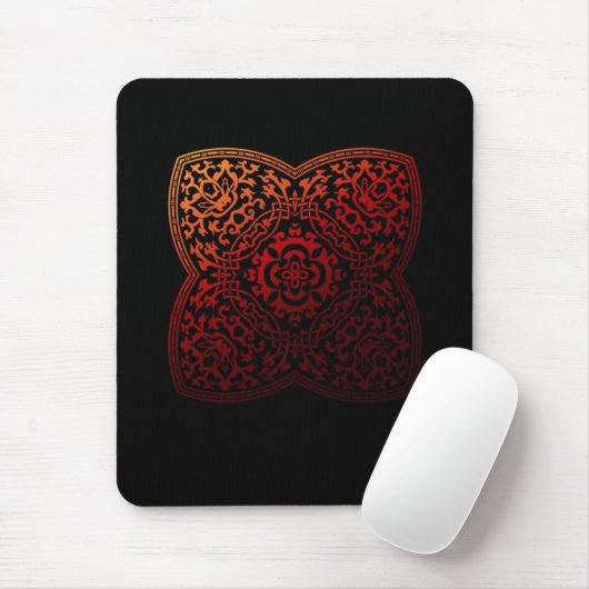 Tapis De Souris Mousepad oriental de conception (Avec souris)