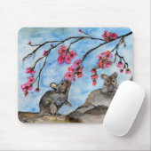 Tapis De Souris Mousepad Original Watercolor Design (Avec souris)