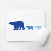 Tapis De Souris Mousepad "Ours Polaire" (Avec souris)