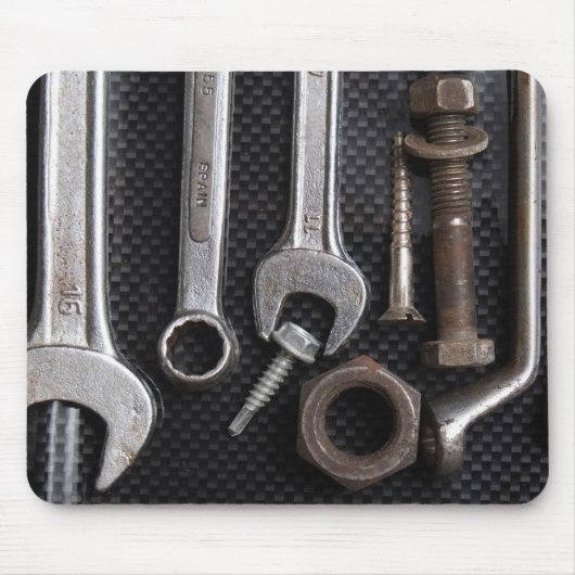 Tapis De Souris MousePad : outil de banc mécanique (Devant)