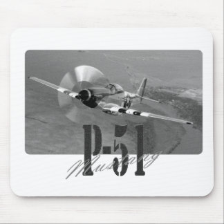 Tapis De Souris Mousepad P-51 Mustang