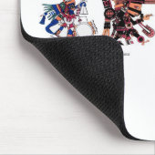 Tapis De Souris Mousepad : Panthéon aztèque (Coin)