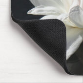 Tapis De Souris Mousepad, Papier Lily d'eau blanche (Coin)