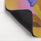 TAPIS DE SOURIS MOUSEPAD, PAPILLON BLEU (Coin)