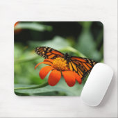 Tapis De Souris Mousepad papillon monarque (Avec souris)