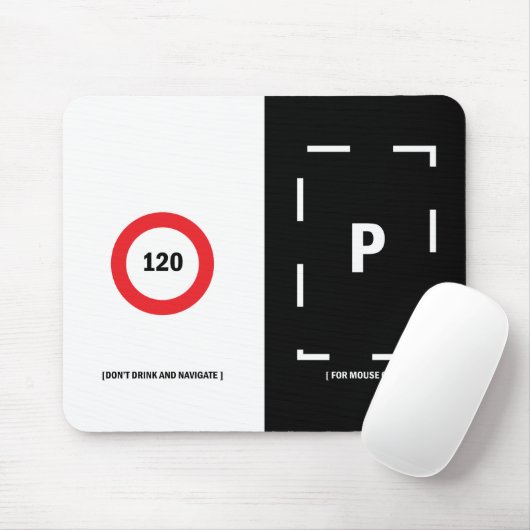 Tapis De Souris Mousepad Park&Ride (Avec souris)