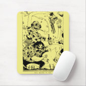 Tapis De Souris Mousepad particulier pur (Avec souris)