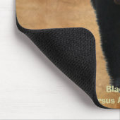 Tapis De Souris Mousepad, partisan de la faune de l'ours noir (Coin)