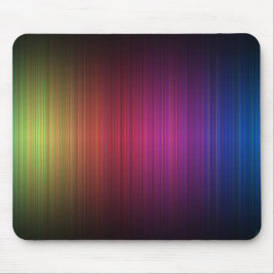 Tapis De Souris Mousepad personnalisable de pluie d'arc-en-ciel -