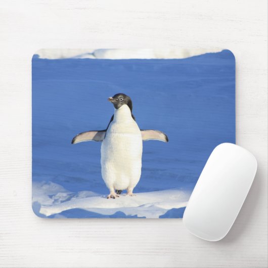 Tapis De Souris Mousepad - Pingouin (Avec souris)