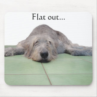 Tapis De Souris Mousepad plat de chien…