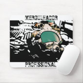 Tapis De Souris MousePad plongeur professionnel stilized (Avec souris)