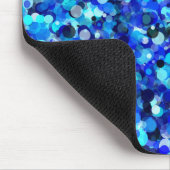Tapis De Souris Mousepad point bleu (Coin)