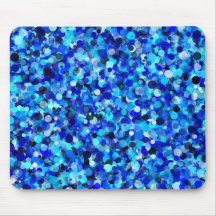 Mousepad point bleu