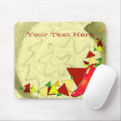 Tapis De Souris Mousepad poivre chaud (Avec souris)