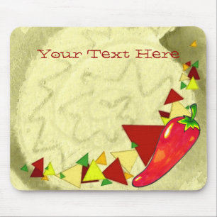 Tapis De Souris Mousepad poivre chaud