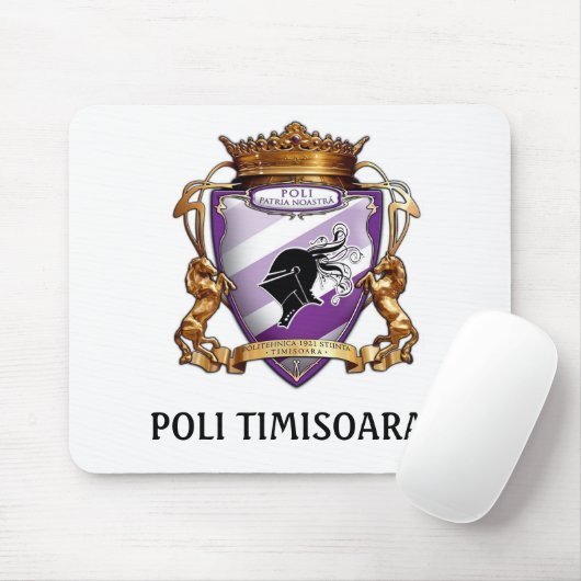Tapis De Souris Mousepad POLI TIMISOARA (Avec souris)