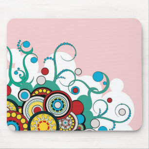 Tapis De Souris Mousepad psychédélique