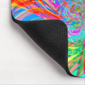 Tapis De Souris Mousepad Rainbow Fire (Coin)