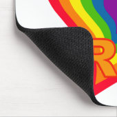 Tapis De Souris Mousepad Rainbow Pride (Coin)
