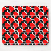 Tapis De Souris Mousepad Red Pattern AAA (Devant)