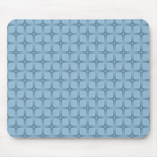 Tapis De Souris Mousepad rétro fabuleux, bleu clair (Devant)
