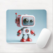 Tapis De Souris Mousepad Robot (Avec souris)
