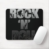 Tapis De Souris Mousepad « Roche « N » Roll " (Avec souris)
