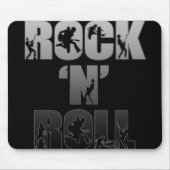 Tapis De Souris Mousepad « Roche « N » Roll " (Devant)